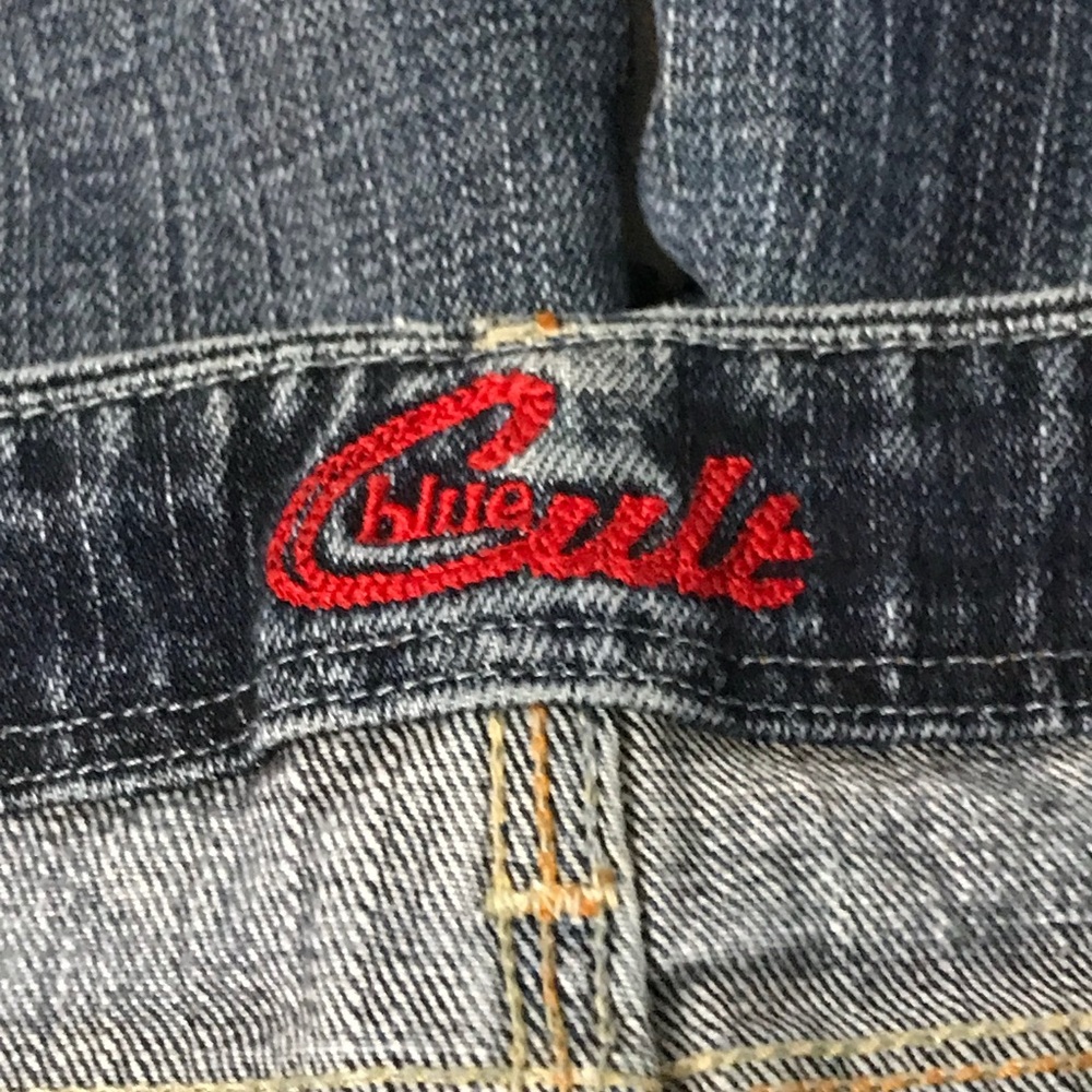Women's Blue Cult Capri Jeans - Picture 8 of 8